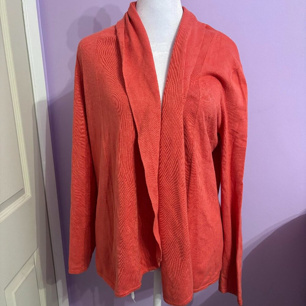 Carole Little Red Cardigan
